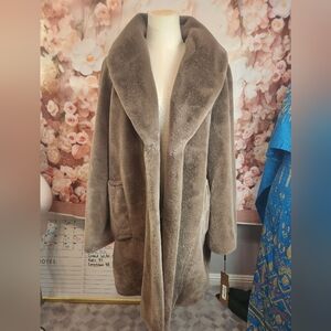 Donna Karen flux fur Coat